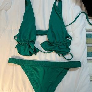 Emerald Green Frankie’s Bikini Set
